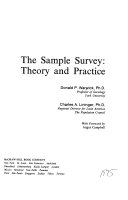 The sample survey: theory and practice