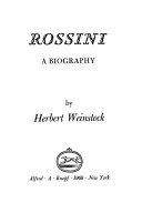 Rossini : a biography