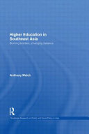 Higher education in Southeast Asia : blurring borders, changing balance