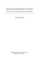 Strong representations : narrative and circumstantial evidence in England