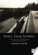 Ernst L. Freud, architect : the case of the modern bourgeois home