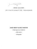 James Abbott McNeill Whistler : a retrospective exhibition of the artist's lithographs.