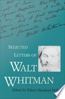 Selected letters of Walt Whitman