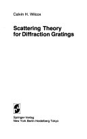Scattering theory for diffraction gratings