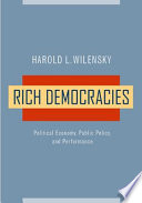 Rich democracies : political economy, public policy, and performance