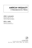 American inequality : a macroeconomic history