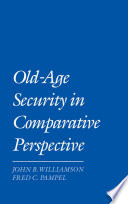 Old-Age Security in Comparative Perspective.