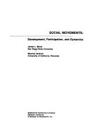 Social movements : development, participation, and dynamics