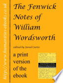 The Fenwick notes of William Wordsworth