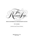 The Rococo age : French masterpieces of the eighteenth century