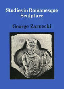 Studies in Romanesque sculpture