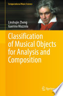 Classification of musical objects for analysis and composition