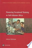Financing Vocational Training in Sub-Saharan Africa.