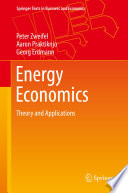Energy Economics Theory and Applications