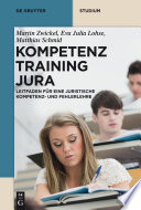Kompetenztraining Jura : Leitfaden für eine Juristische Kompetenz- und Fehlerlehre.